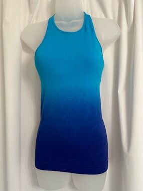 climawear Blue Ombre Racerback Tank